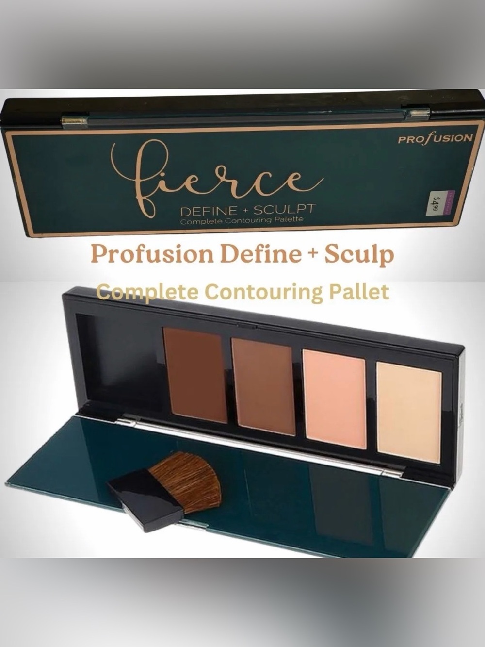 NWT Profusion Fierce Define + Sculpt Complete Contouring Palette